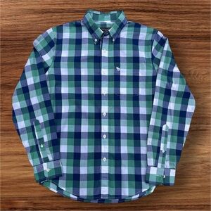 Abercrombie & Fitch Men’s Large Checkered Button Down Shirt.